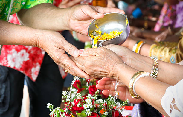 istock songkran ceremony in Thailand 472233660