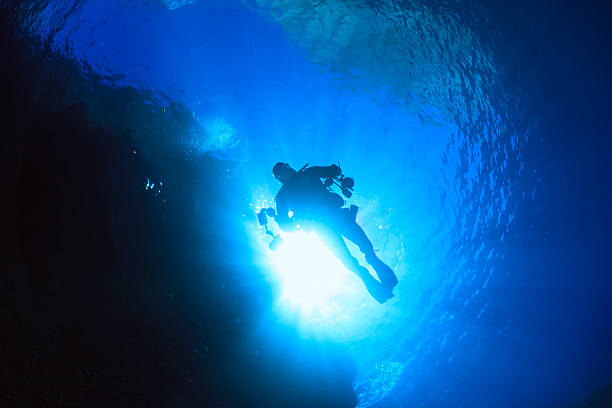 istock Scuba diving - Underwater photographer 472235129