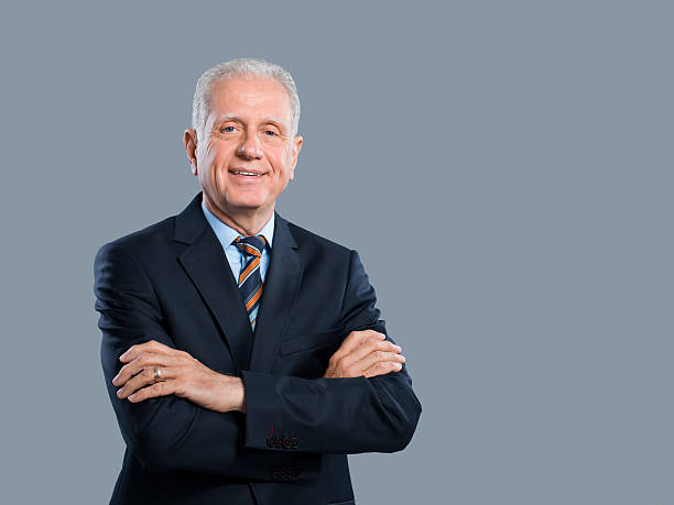 istock Senior Businessman Portrait 472236495