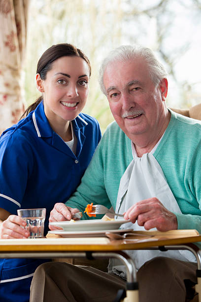istock Senior Man Enjoying his Lunch 472236641