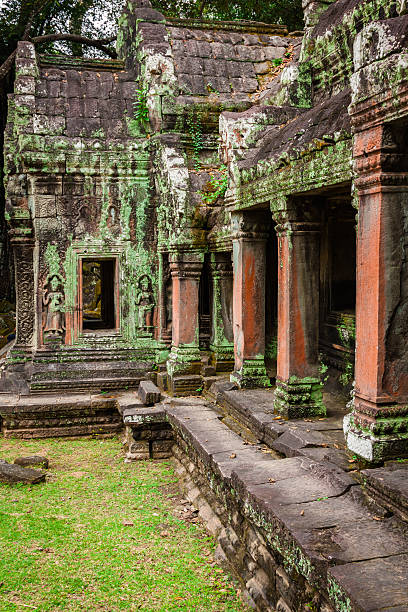 istock Ancient ruins in Ta Prohm or Rajavihara Temple at Angkor 472237210