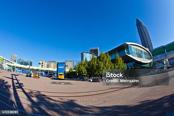 Public Day For Frankfurt Book Fair Outside View Stock Photo - Download Image Now - Architecture, Book, Building Exterior