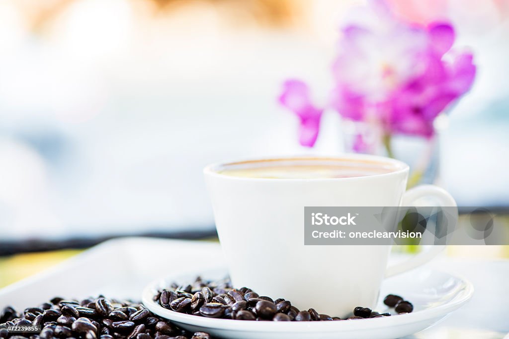 Heißen Kaffee - Lizenzfrei Alkoholfreies Getränk Stock-Foto