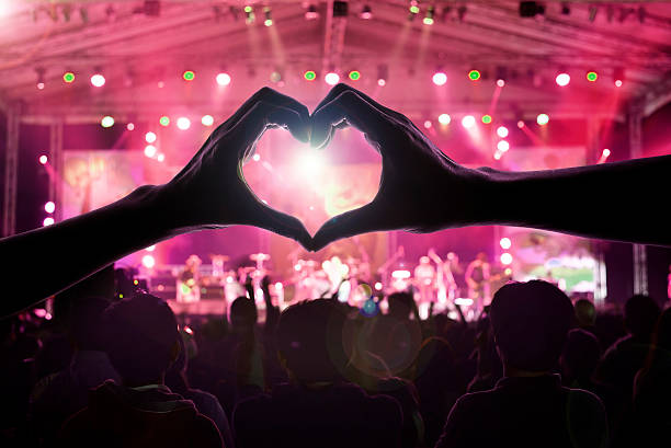 crowd of people at during a concert