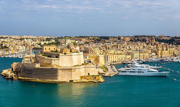 istock View of Dockyard Creek in Valletta - Malta 472240236
