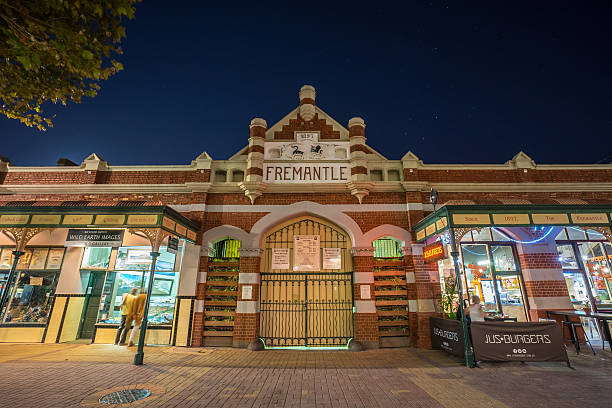 Fremantle Market, Perth stock photo