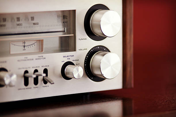 istock Vintage Stereo Radio Receiver 472261574