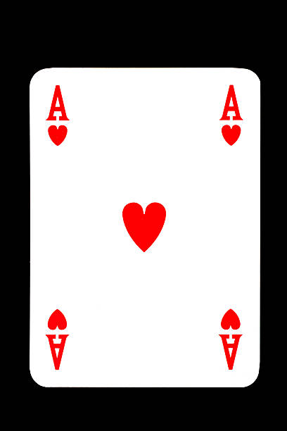 istock Ace of hearts playing card 472263058