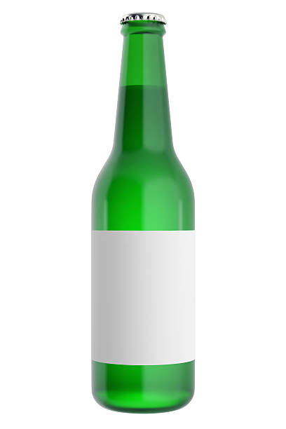 istock Full beer bottles with blank label 472266386