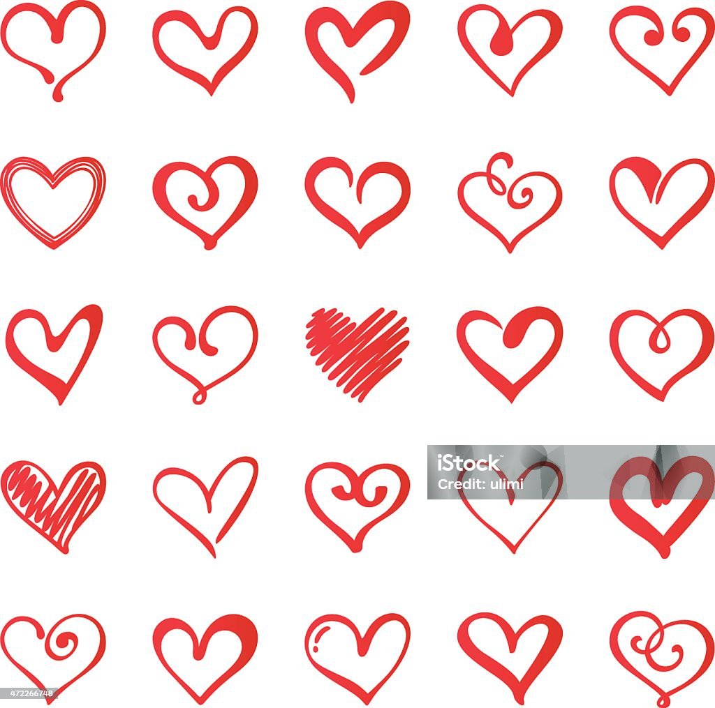 Hearts Heart Shape stock vector