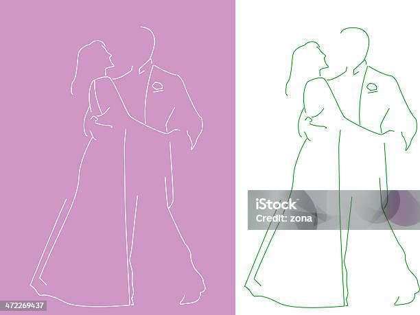 Couple Dancing Stock Illustration - Download Image Now - Dancing, Evening Ball, Formalwear