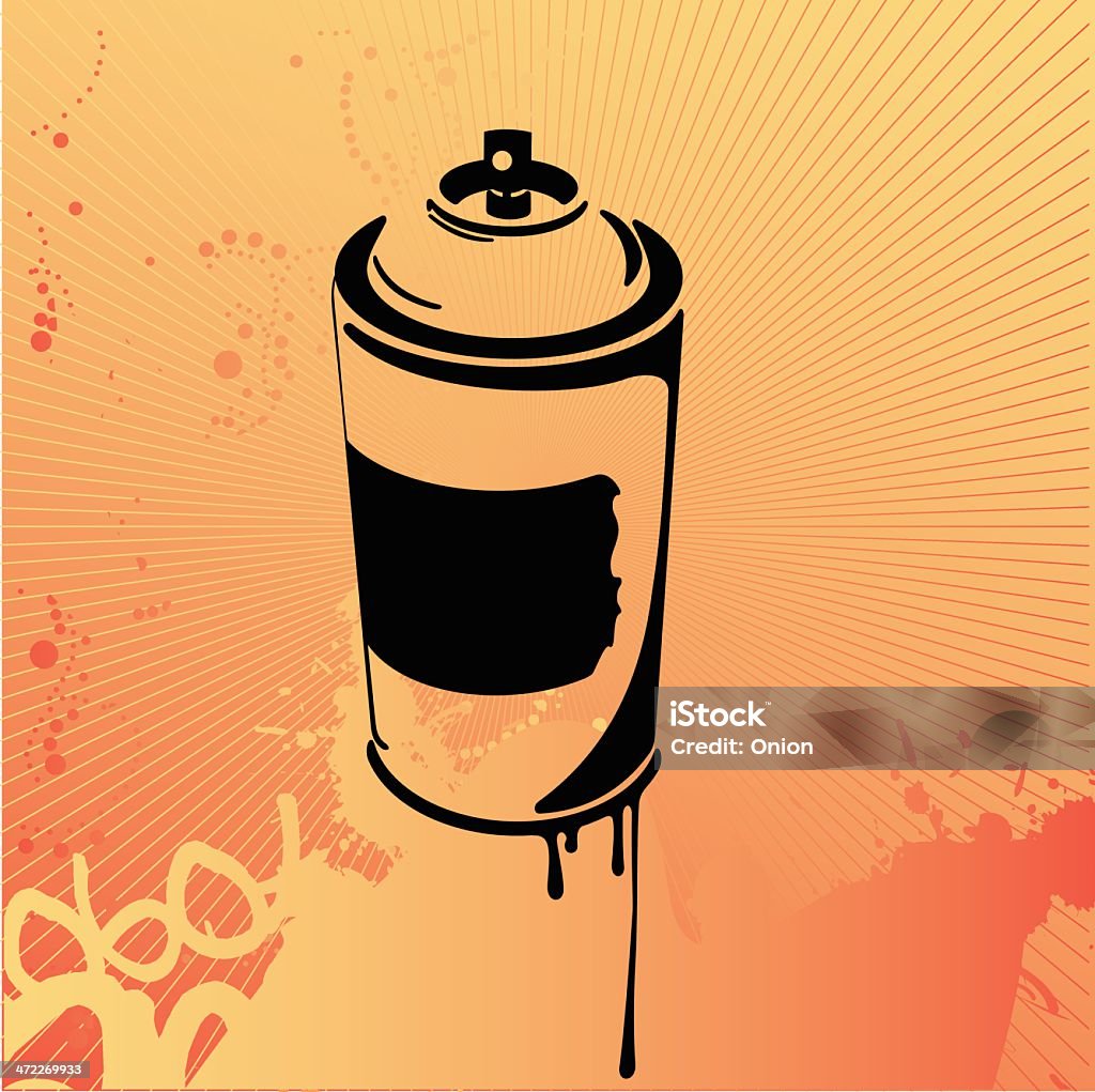 Spray können - Lizenzfrei Illustration Vektorgrafik