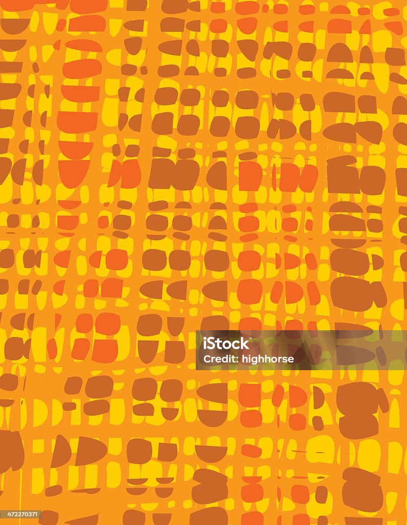 Абстрактный Strand рисунком - Векторная графика 1950-1959 роялти-фри