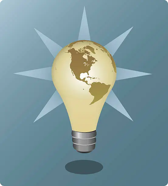 Vector illustration of Global Ideas [vector]