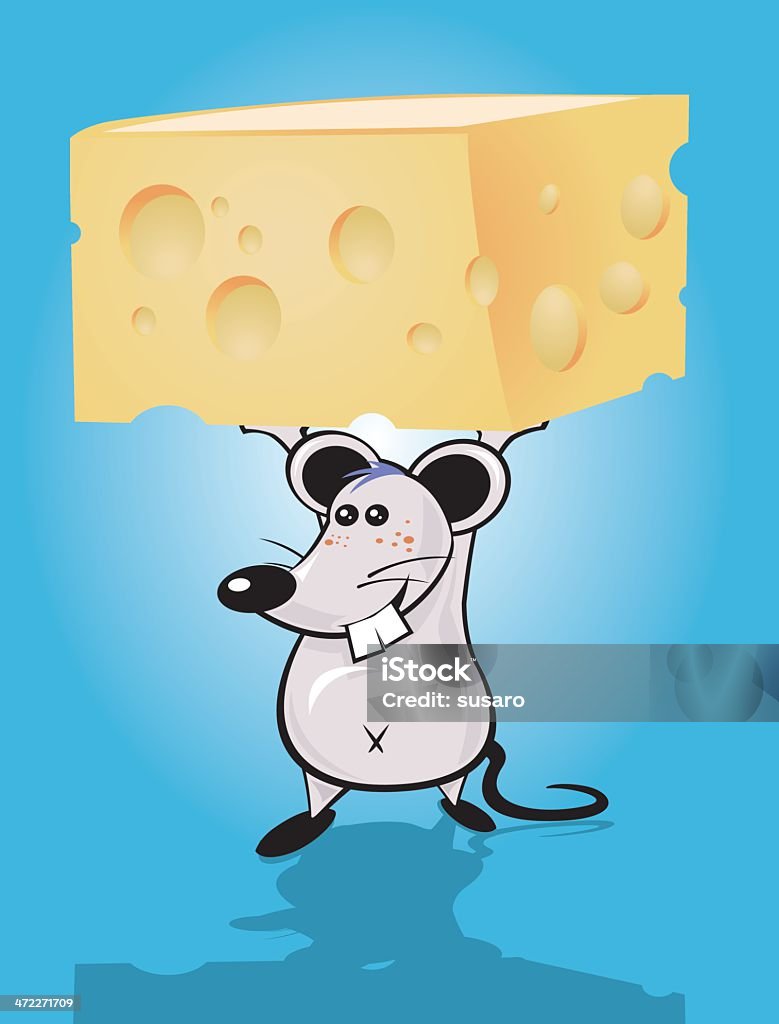 Dis "Cheese !" - clipart vectoriel de Souris - Animal libre de droits