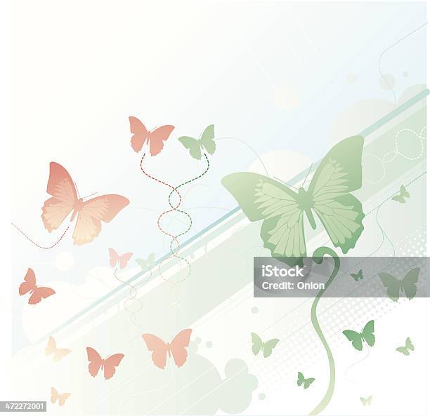 Butterflys - Arte vetorial de stock e mais imagens de Borboleta - Borboleta, Cool, Cor Viva