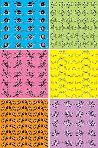 Vector illustration of Animal pattern / wallpaper SEAMLESS