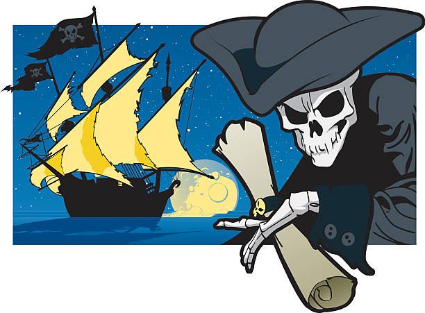 istock Buried booty I seek, Ya horn swogglin' landlubber! 472272543