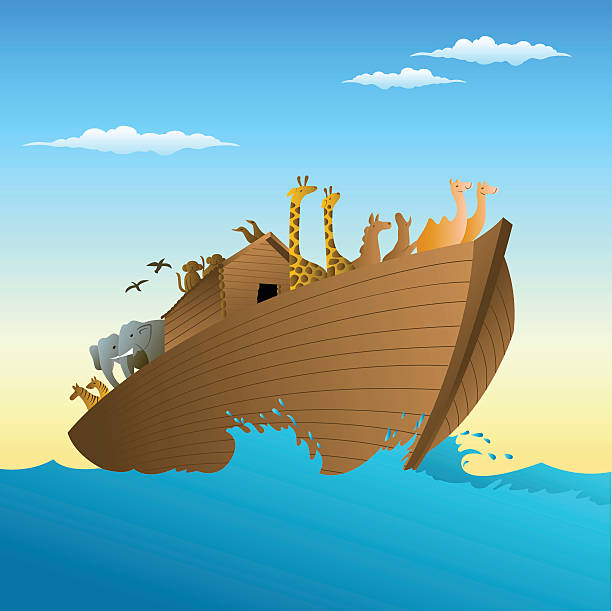 ilustrações de stock, clip art, desenhos animados e ícones de a arca de noé - arca