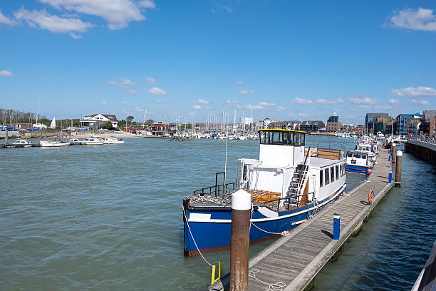 istock Littlehampton harbour, West Sussex, UK 472273400