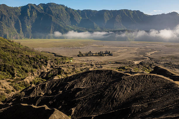 istock From Bromo volcano crater in Indonesia 472273748