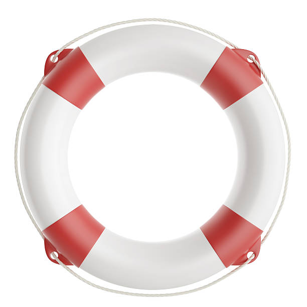 istock Illustration lifebuoy isolated on white background 472274248