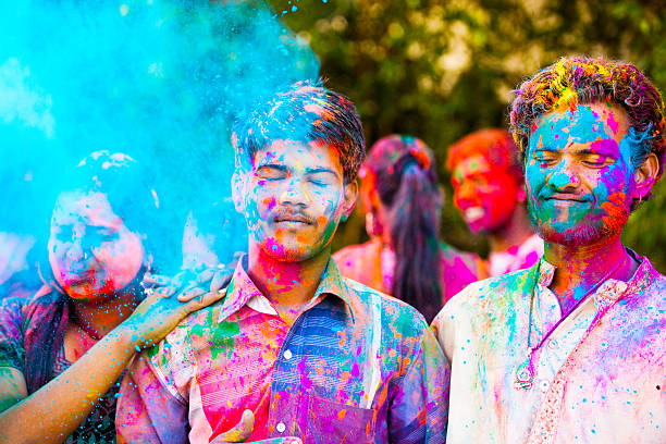 istock Holi festival India 472274348