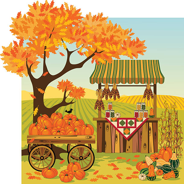Restaurant Harvest - Illustration vectorielle