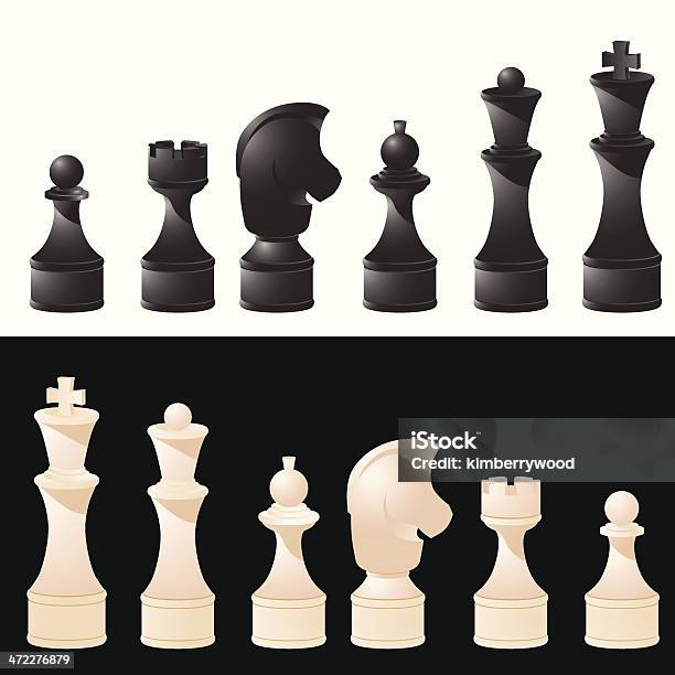 Chess Stock Illustration - Download Image Now - Aggression, Arranging, Bishop - Chess Piece