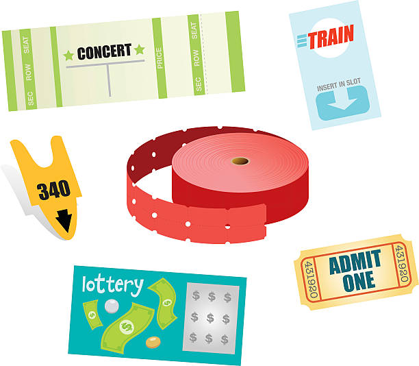 ilustrações de stock, clip art, desenhos animados e ícones de vários pedidos de - ticket raffle ticket ticket stub movie ticket