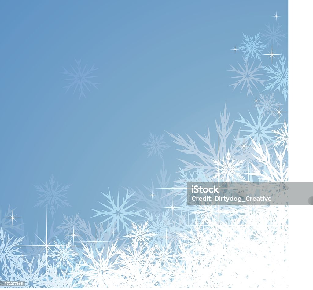 Снежинки Рождественский фон с белыми - Векторная графика Иней - Замёрзшая вода роялти-фри