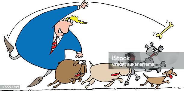 Dogs Stock Illustration - Download Image Now - Abstract, Business, Business Finance and Industry