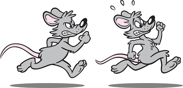 Great illustration of a cartoon rat race. Perfect for a business illustration. EPS and JPEG files included. Be sure to view my other illustrations, thanks!