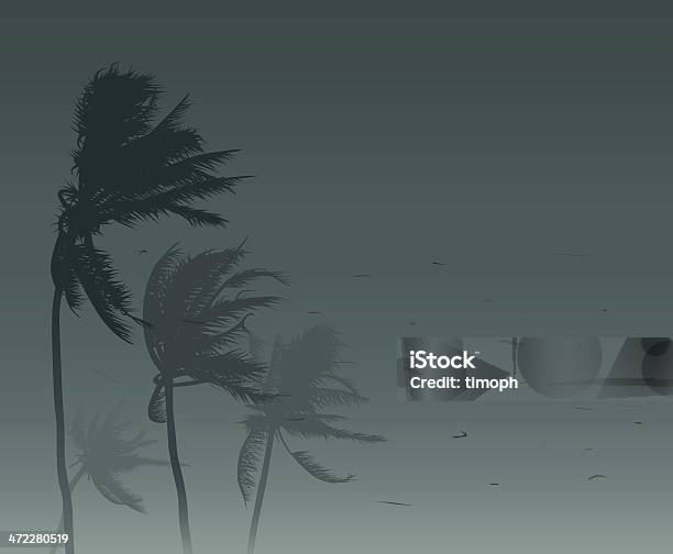 Tropical Storm Stock Illustration - Download Image Now - Hurricane - Storm, Storm, Wind