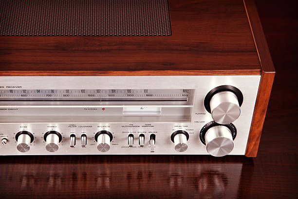 istock Vintage Stereo Radio Receiver 472281448