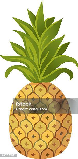 Ananas Stock Vektor Art und mehr Bilder von Ananas - Ananas, Hawaiianische Kultur, Blatt - Pflanzenbestandteile