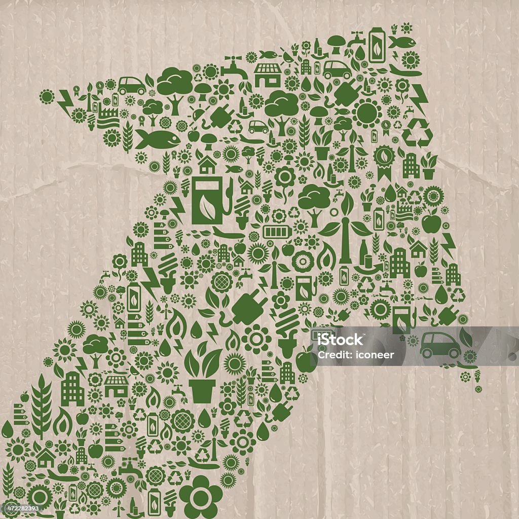 エコロジーのアイコンの矢印 - リサイクルマークのロイヤリティフリーベクトルアート