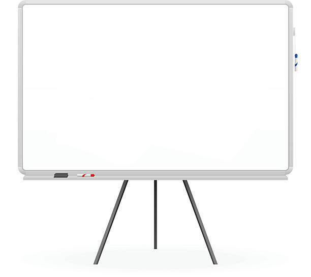 белая доска - whiteboard stock illustrations