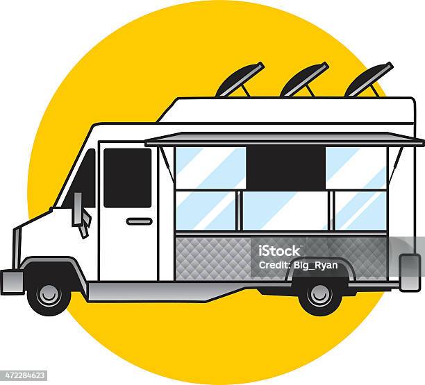 Du Food Truck Image Vecteurs libres de droits et plus d'images vectorielles de Aliment - Aliment, Aliments et boissons, Cartoon