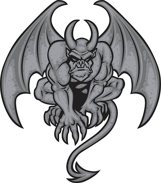 gargoyle cartoon gargoyle gargoyle stock illustrations