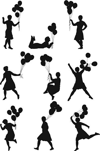 Celebrations Celebrationshttp://www.twodozendesign.info/i/1.png balloon silhouettes stock illustrations