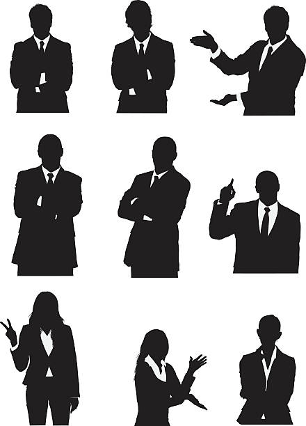 ilustraciones, imágenes clip art, dibujos animados e iconos de stock de gente de negocios gesticular - human hand white background men studio shot