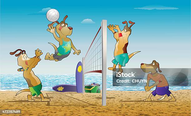 ビーチビーチバレー - 勝つのベクターアート素材や画像を多数ご用意 - 勝つ, バレーボールのボール, プレーする