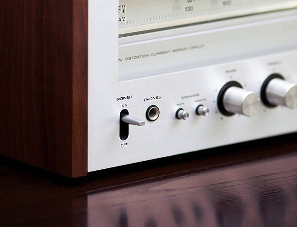 istock Vintage Stereo Radio Receiver 472287576