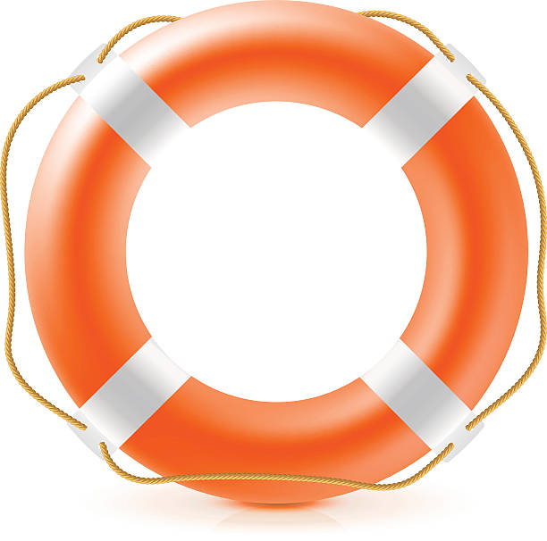 rettungsring  - buoy safety rescue rubber stock-grafiken, -clipart, -cartoons und -symbole