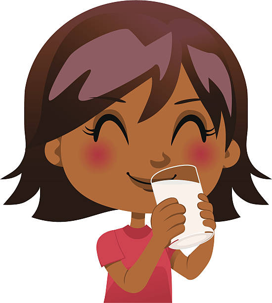 Drinking Nutritious Milk Stock Illustration - Download Image Now - Milk, Drinking, Child - iStock Drinking Nutritious Milk Stock Illustration - Download Image Now - Milk, Drinking, Child - iStock