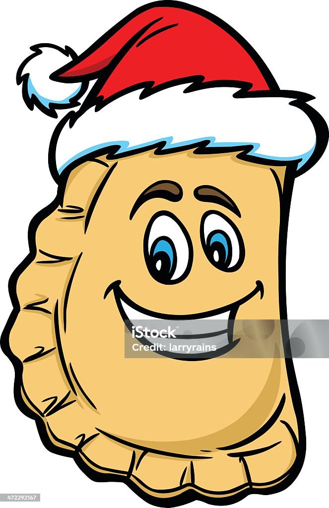 Pierogi de Noël - clipart vectoriel de Pierogi libre de droits