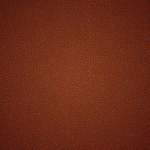 American Football Texture American football texture background. EPS 10 file. Transparency used on highlight elements. brown background illustrations stock illustrations