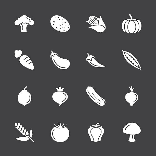 ilustraciones, imágenes clip art, dibujos animados e iconos de stock de vegetal iconos/serie eps10-blanco - raw potato red potato red vegetable