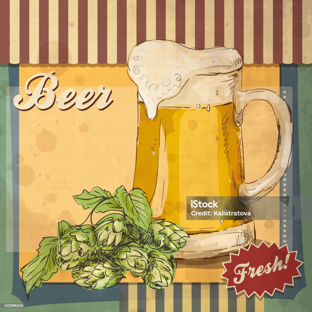 De la bière - clipart vectoriel de Bière libre de droits